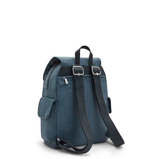 Kipling City Pack Small Ryggsäck Marinblå Grå | SE 1708YX